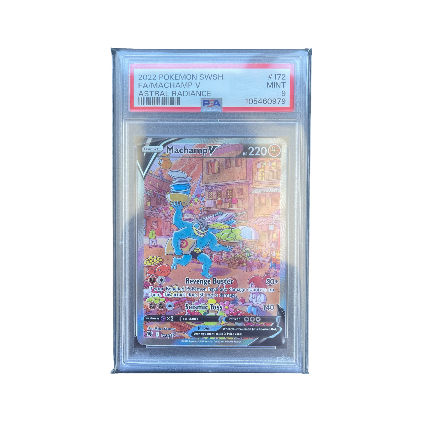 PSA 9 Machamp 172/189 Astral Radiance