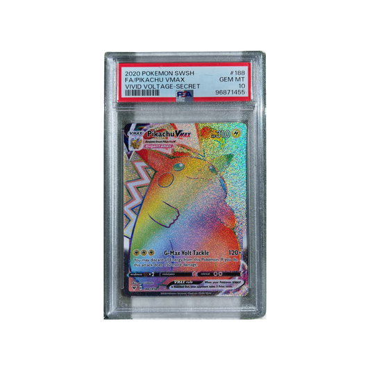 PSA 10 Pikachu 188/185 Vivid Voltage